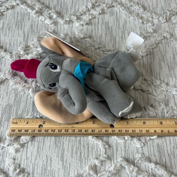 Disney Store Vintage Dumbo 8" Mini Bean Bag Plush - Picture 2 of 5